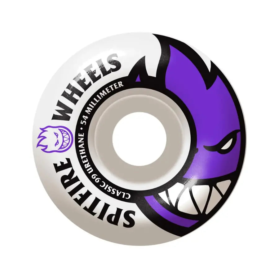 Spitfire Bighead Classic 54mm Purple 99A Skateboard Wheels