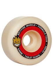 Spitfire Formula Four Tablets 54mm 101A Skateboard Wheels – Natural