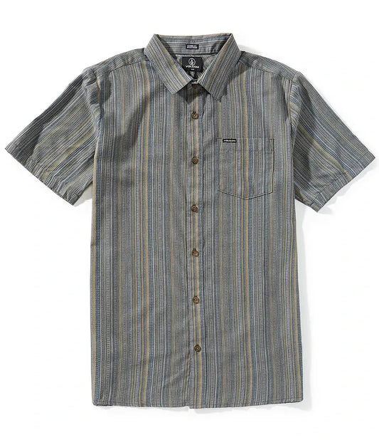 Jahstripe Short Sleeve Woven Shirt