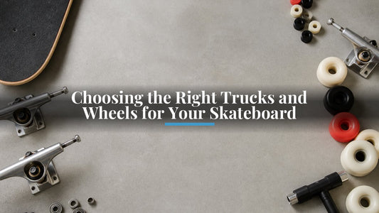 Choosing the Right Trucks and Wheels for Your Skateboard