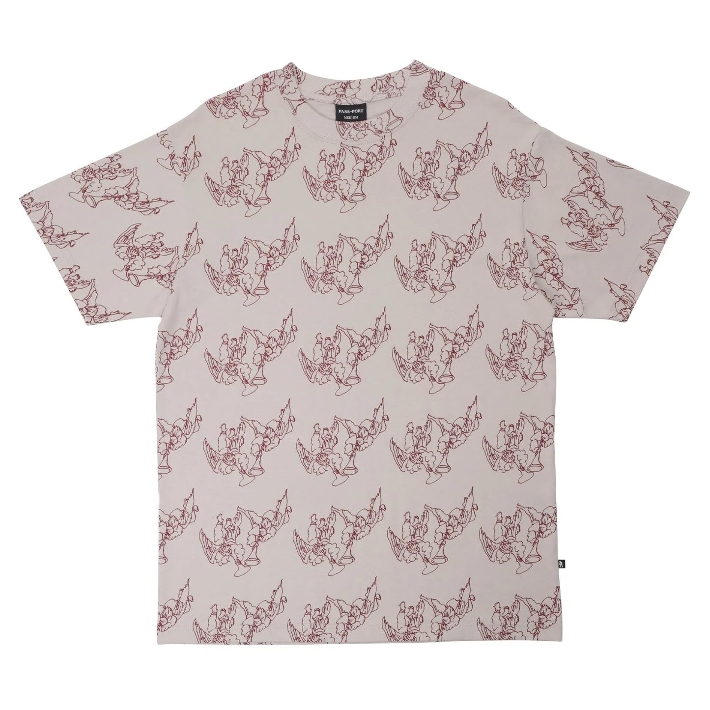 Trumpets Tee (Stone)