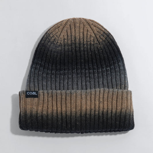 The Cassey Cuff Beanie (black/grey)