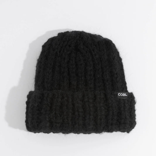 Ivy Beanie Thick Knit (Black)