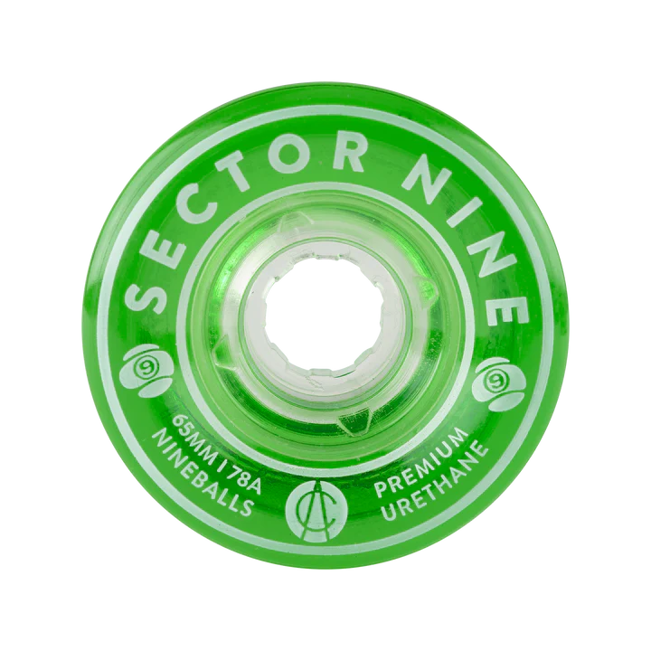 65mm 78a Nineballs Green