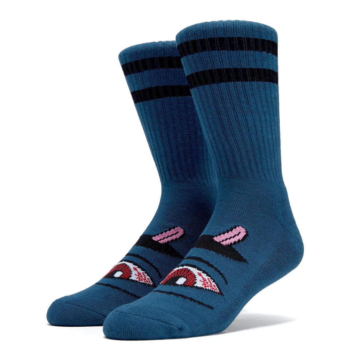Bloodshot Eye Socks (slate)