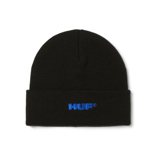 All Caps Cuff Beanie (Black)