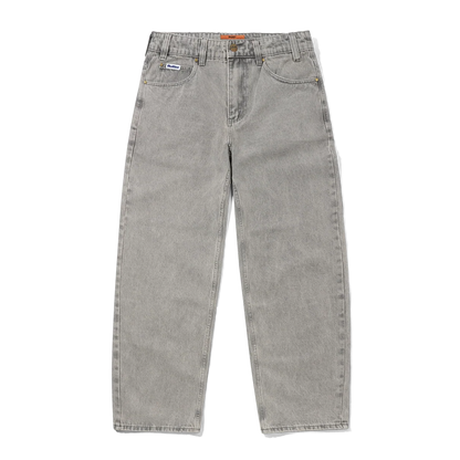 Baggy Denim Jeans (Grey Wash)