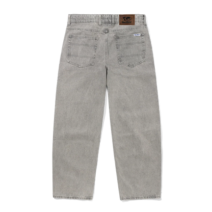 Baggy Denim Jeans (Grey Wash)