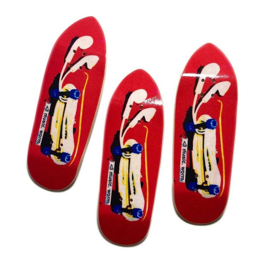 Music Worm Shaped