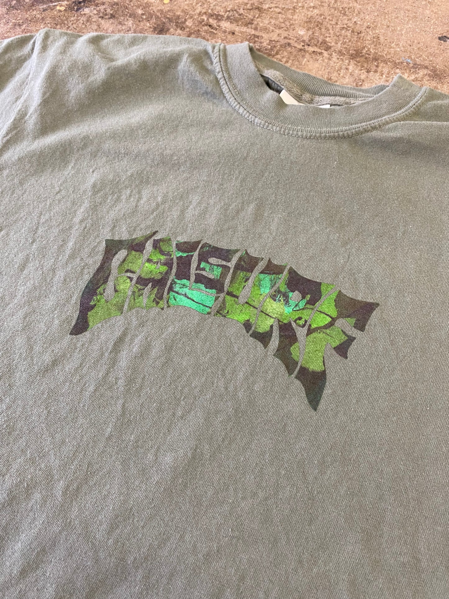 Swell Camo Swirl Tee (Olive)