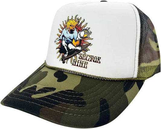 Niner Trucker Cap (camo)