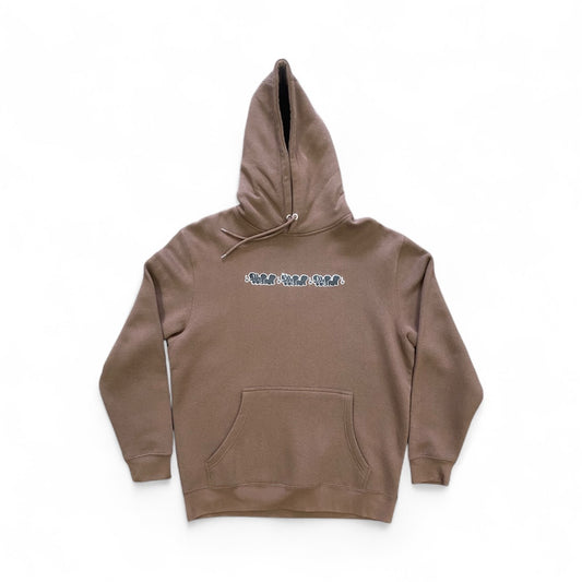 Plum Logo Hoodie (Brown)