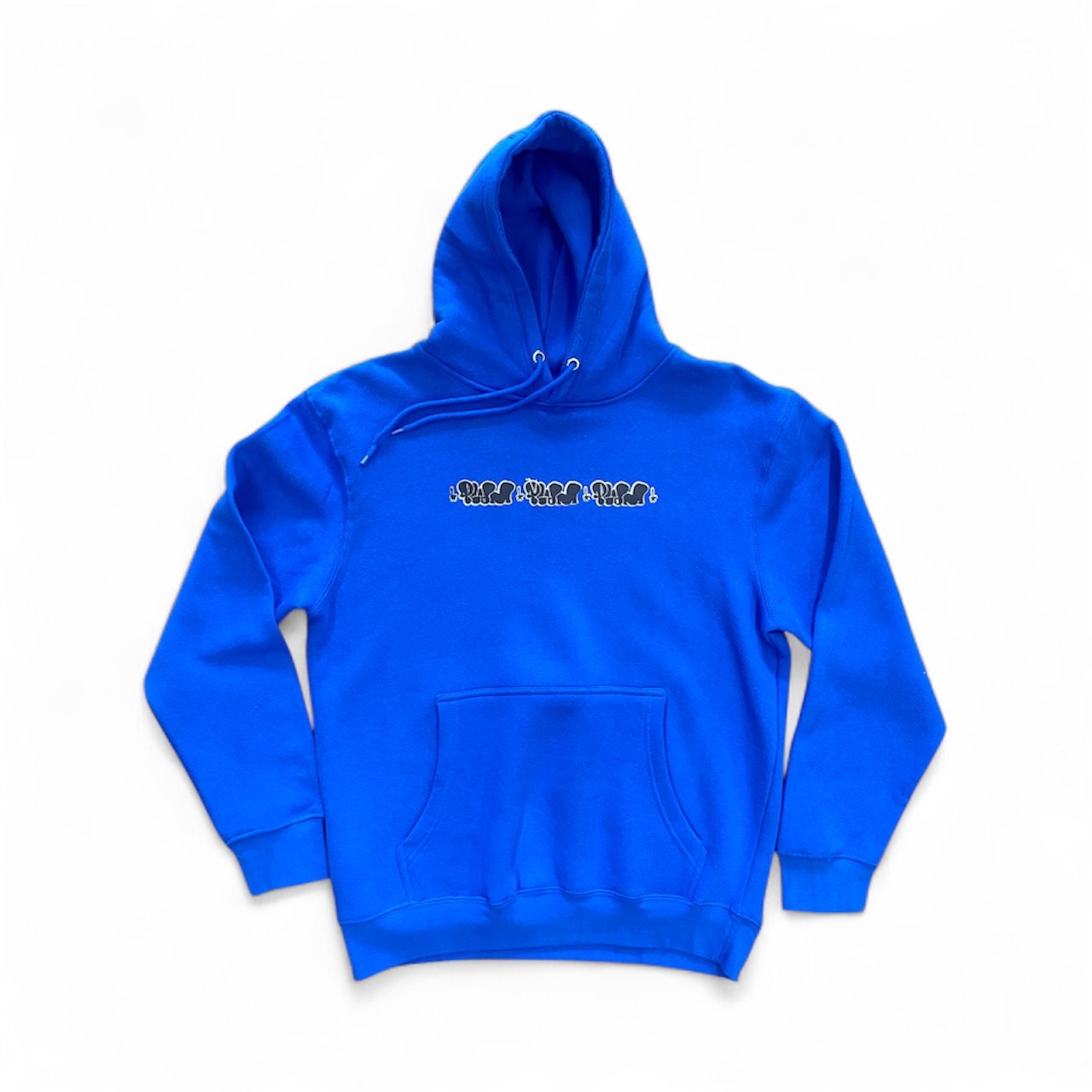 Plum Logo Hoodie (blue)