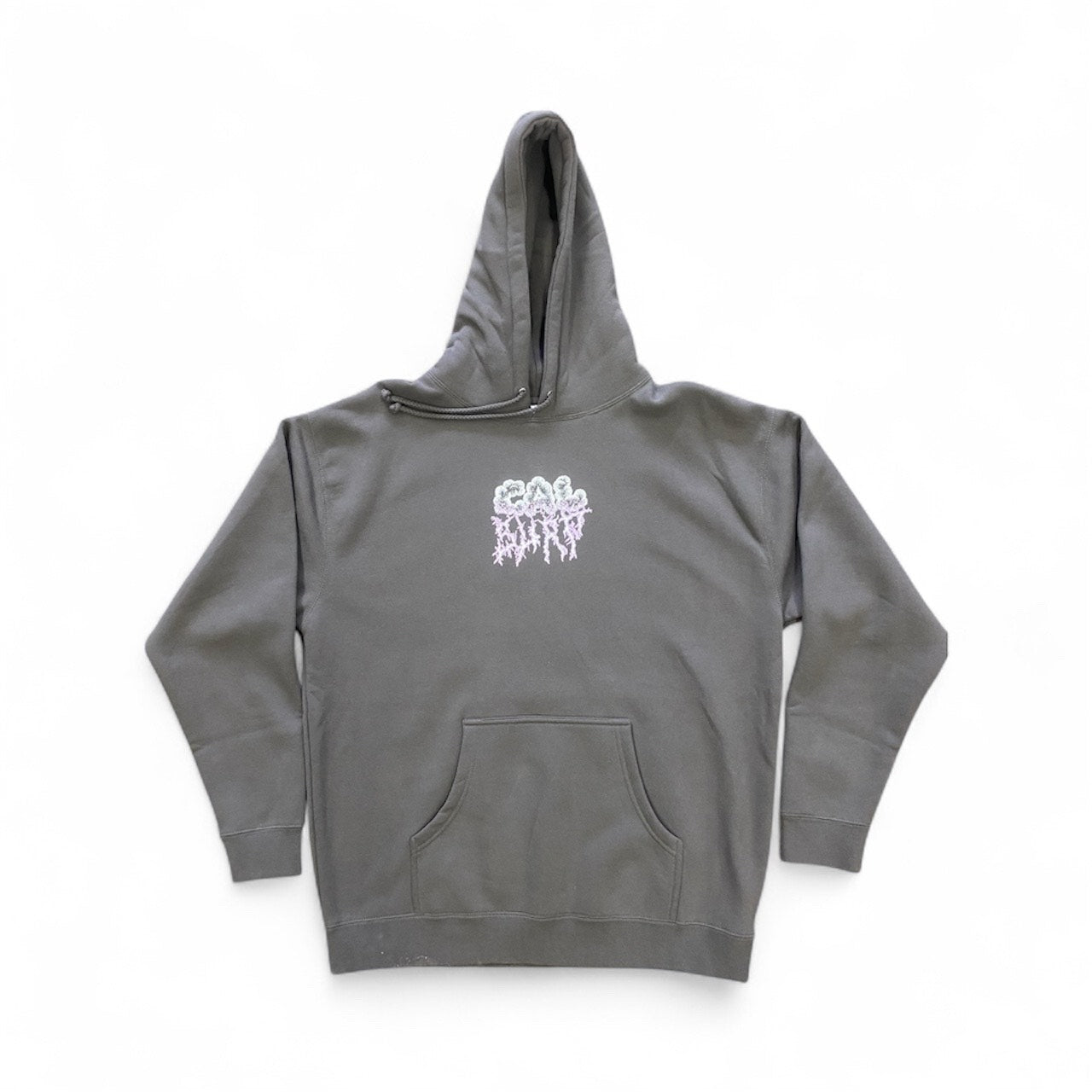 Cal Surf Lighting Hoodie (grey/white/purple)