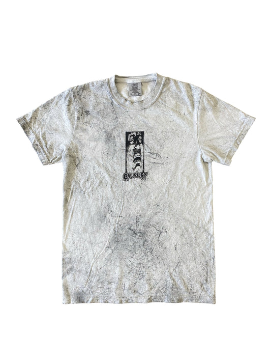 Screaming Face Tee (Overdyed Grey)
