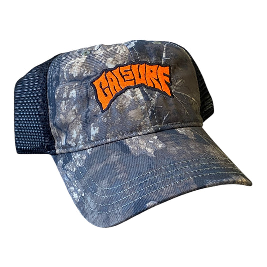 Swell Camo Trucker Cap (black)
