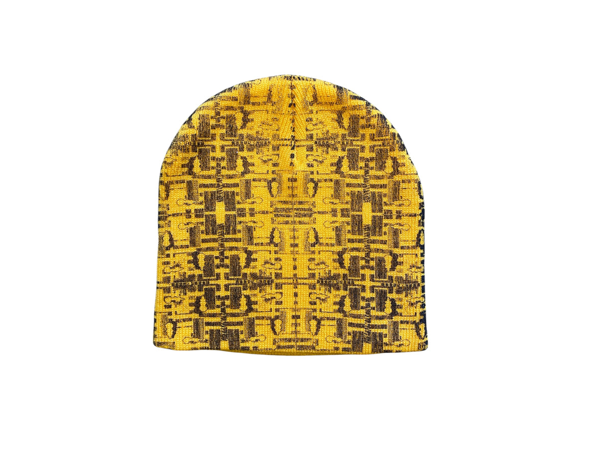 Indepenndence Skully Beanies (Yellow/Black)