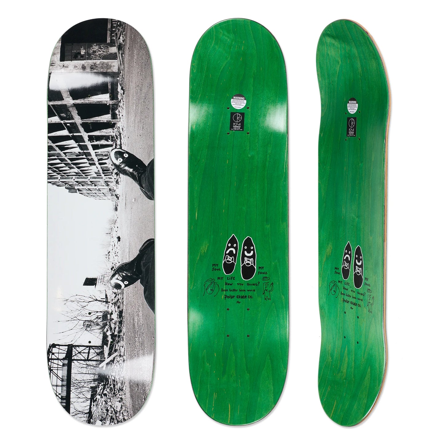 Happy Sad Detroit 8.75in Deck