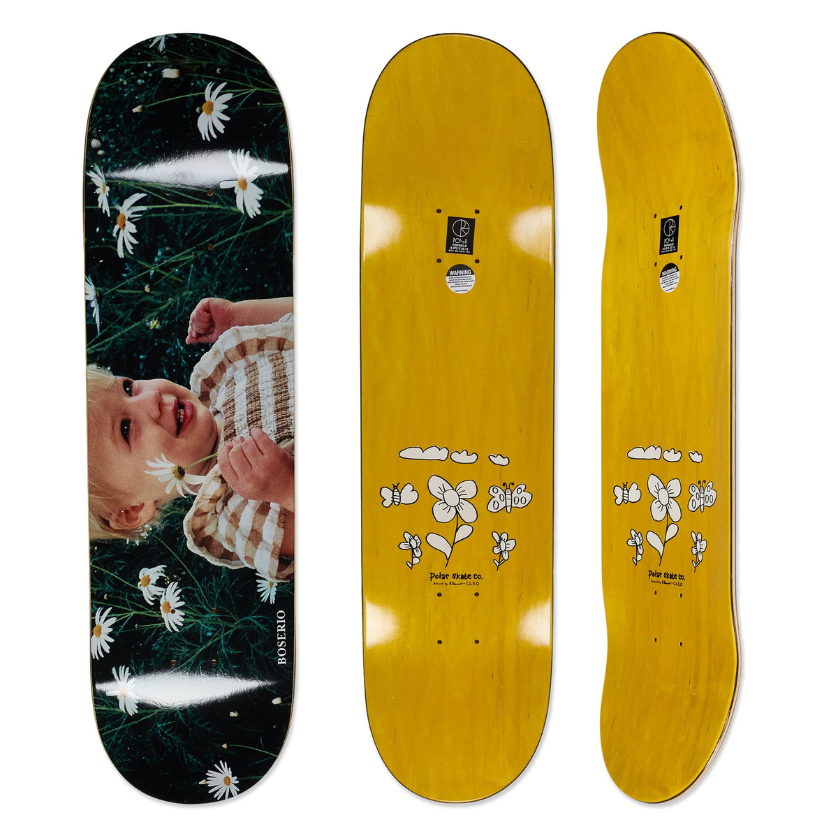 Nick Boserio Cleo & Daisy 8.375 Deck