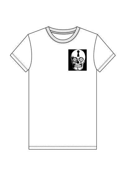 Skull White Tee
