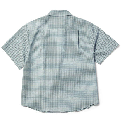 Stuck On You Plaid Shirt (Ice Blue)