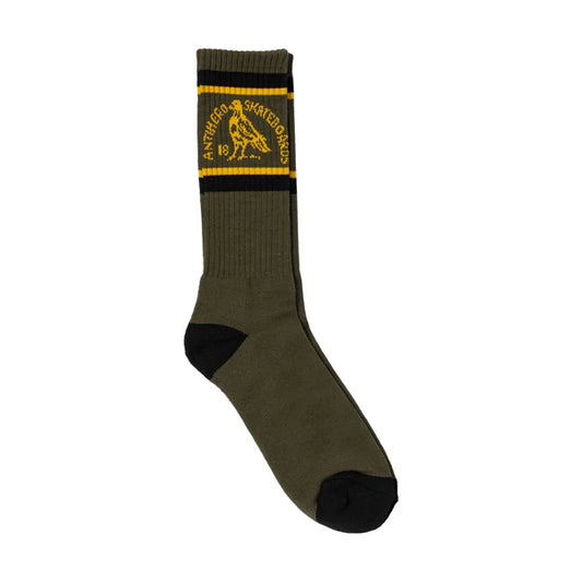Clubhouse Socks (olive/gold/black)