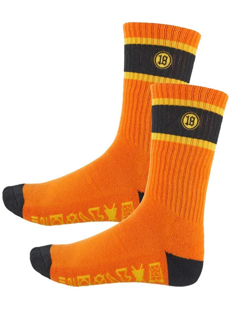 Hecho Por Skate Socks (Orange)