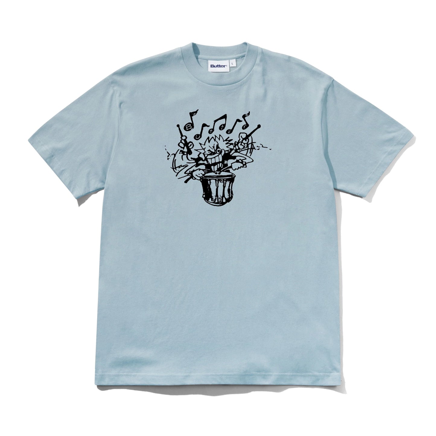 Blaring Tee (Grey Blue)