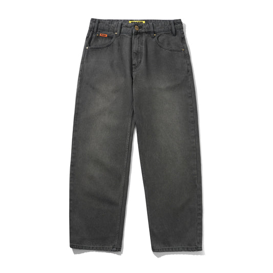 Relaxed Denim Jeans (Faded Black)