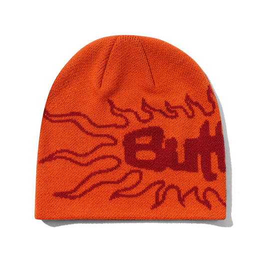 Solar Skully Beanie (Orange)
