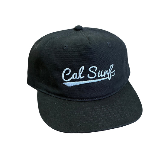 Bush League 6 Panel Hat (Black/Silver)