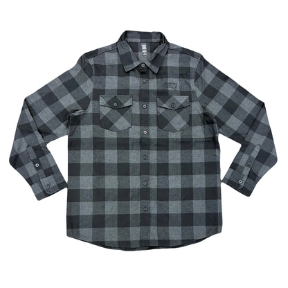 Swell Flannel (Black/Grey)