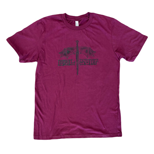 Flying Dagger Tee (Maroon/Black)