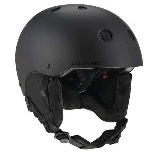 Classic Snow Helmet w/Dial (stealth black)
