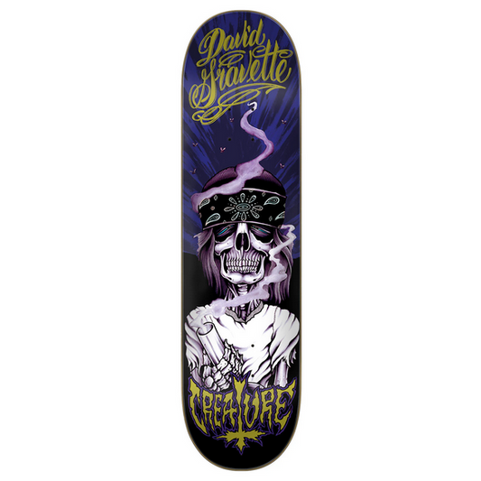 Gravette Hippie Skull 8.3'' Deck