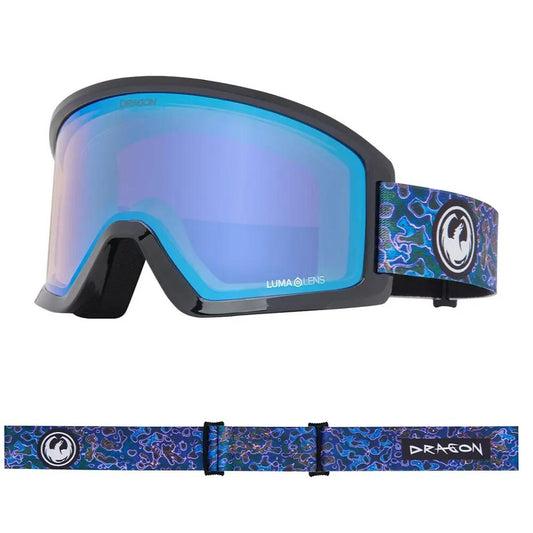 DX3 L Goggle (Urushi/Flash Blue Ion)