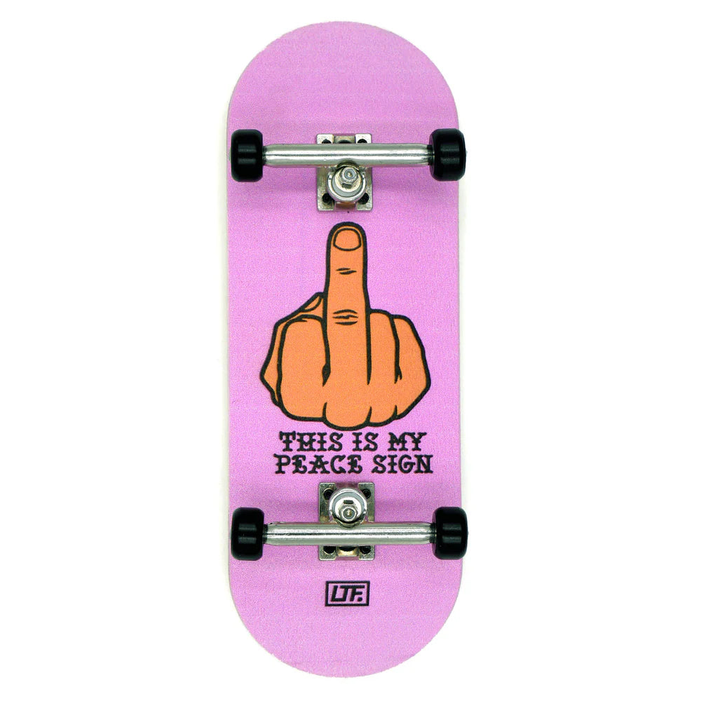 Slushcult x LTF "My Peace Sign" Grom Fingerboard Complete