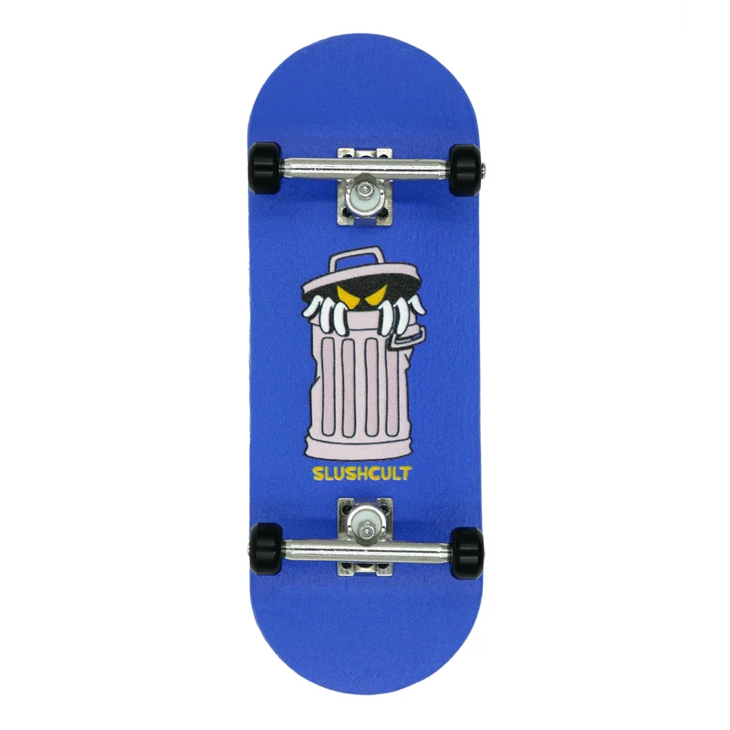 Slushcult Grom Series Fingerboard Complete - Trash (Blue)