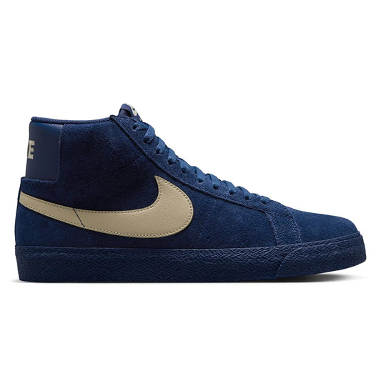 Zoom Blazer Mid (Coastal Blue/Pale Yellow)