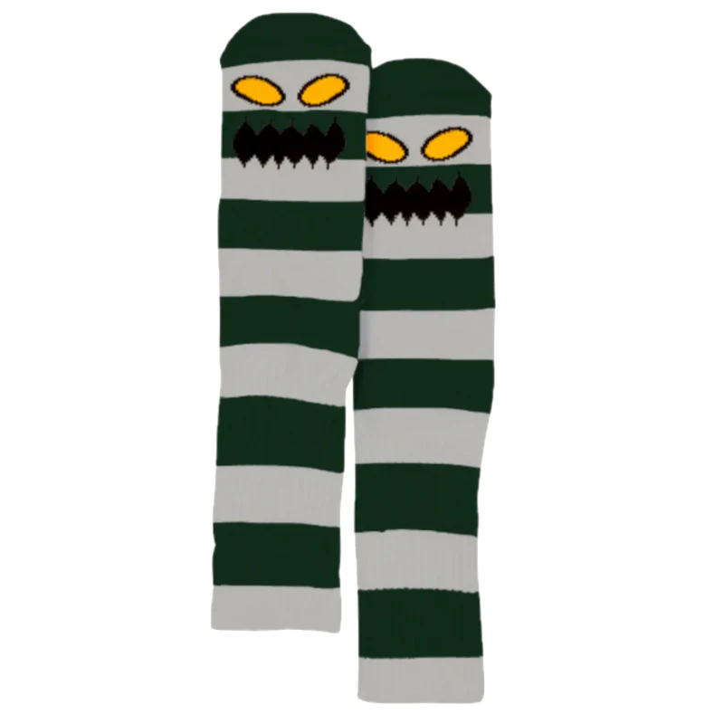 Monster Big Stripe Socks (Forest)