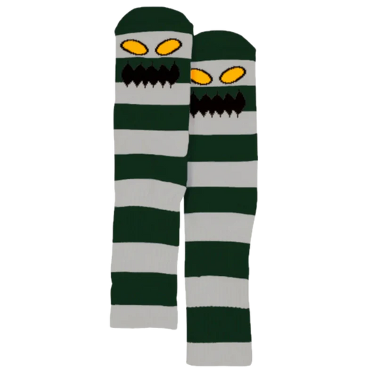 Monster Big Stripe Socks (Forest)
