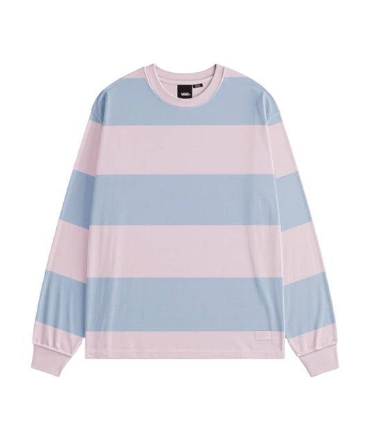 Rugby Stripe Longsleeve (Pale Petal)