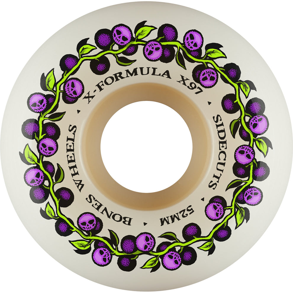 X97 Skull Berries 52mm V5 Sidecut wheels – Cal Surf