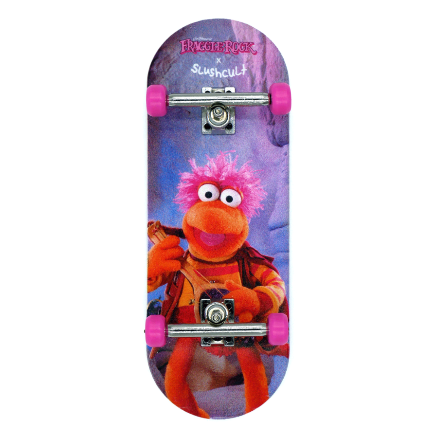 Slushcult x Fraggle Rock Grom Fingerboard Complete - Gobo