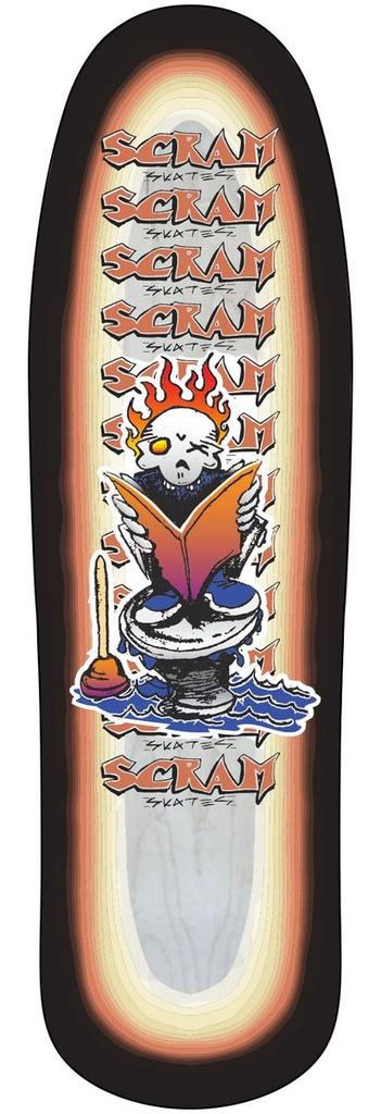 Book Shaped Deck 9.50in