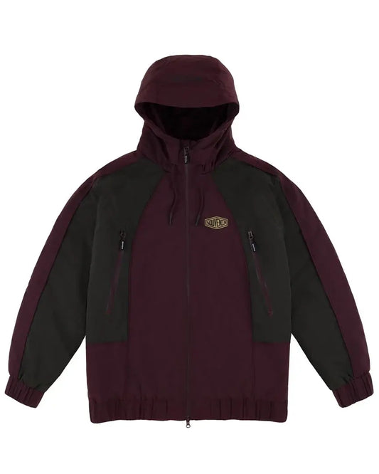 Insulated Track Jacket - Oxblood