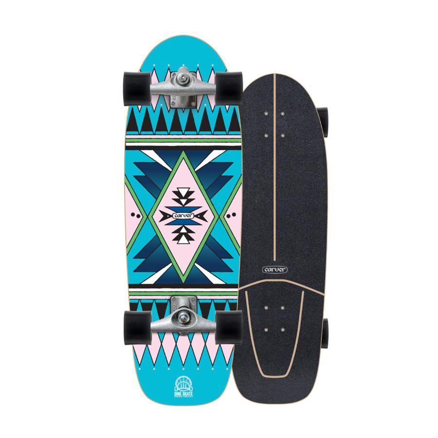 CX 31.25in Dine' Skate Garden Surfskate Complete