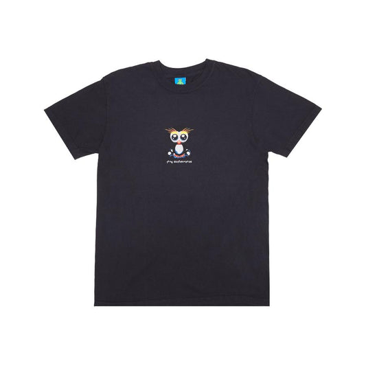 Secret Penguin Tee (Faded Black)