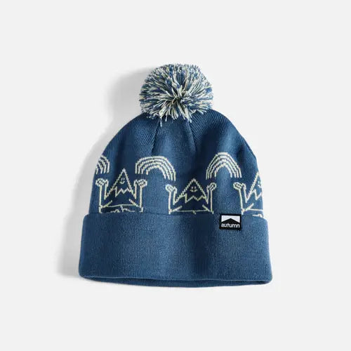 Mindful MTN Pom Beanie (Dutch Blue)