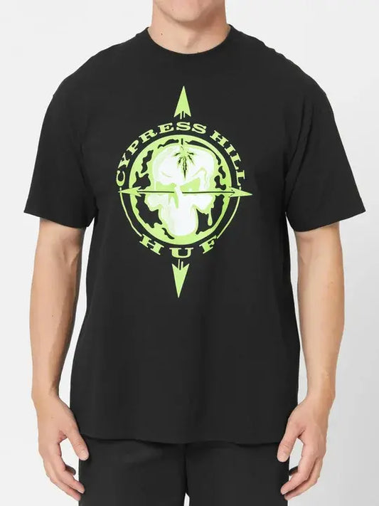 Blunted Compass T-shirt (black)